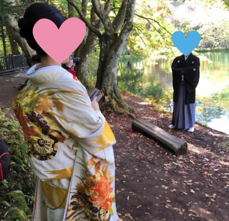 ご成婚されたおふたり